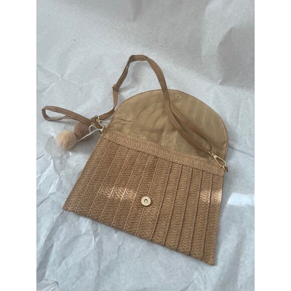 Skilkly Bride Set Straw Purse & Earrings NWT Bridal Set - Picture 6 of 11